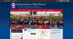 Desktop Screenshot of independence.guhsdaz.org